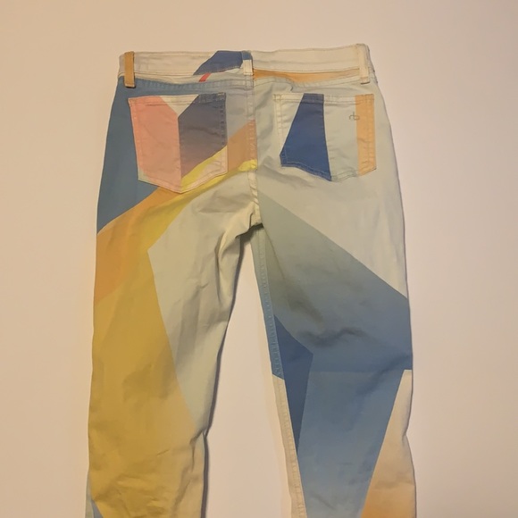 Rag & Bone Abstract Jeggings - Women’s Size 24 - Picture 5 of 7